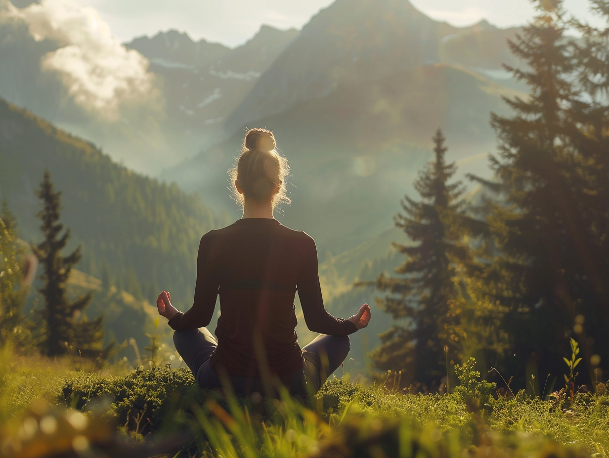 Йога практика на природі